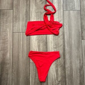 Red Women's Bikini Set